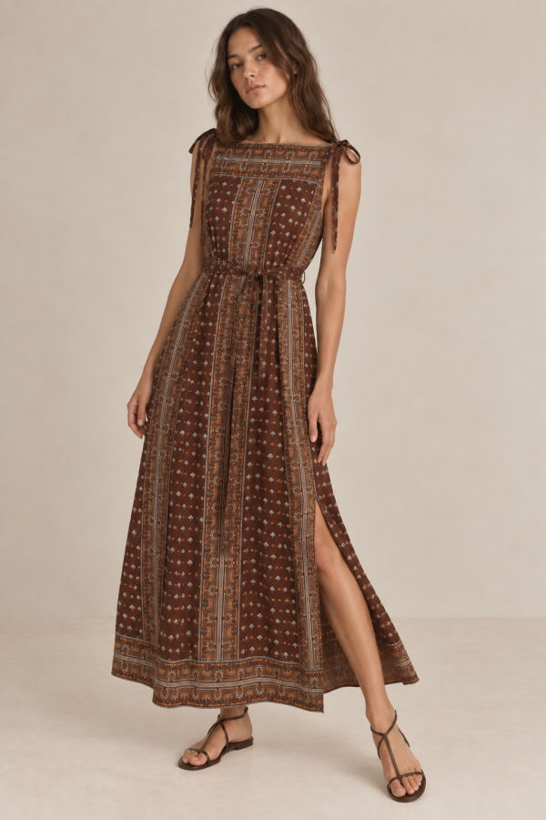 DÔEN Amarante Dress - Terre Foulard De La Mer