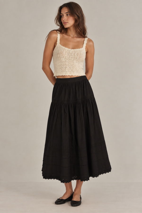 DÔEN Sebastiane Skirt - Black