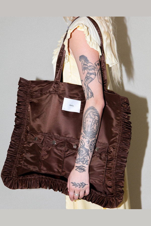 KkCo Utility Tote - Chocolate