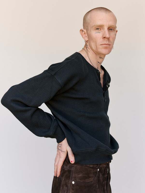 Our Legacy Beefy Rib Cotton Ballon Sweatshirt | Garmentory