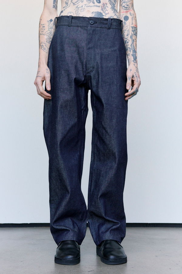 MAN-TLE R21J6 Organic Raw Denim Jebok Pants