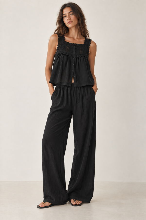 DÔEN Fidella Top - Black