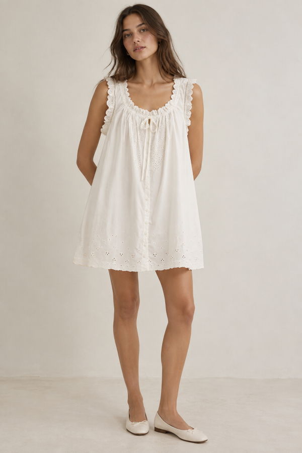 DÔEN Nessie Dress - Salt