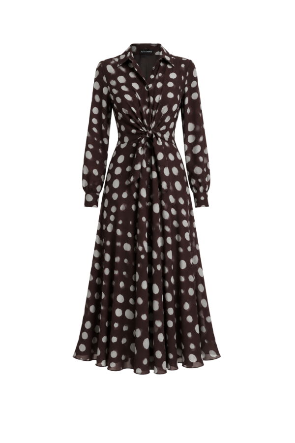 Sara Roka Dralla Dress - Dark Red