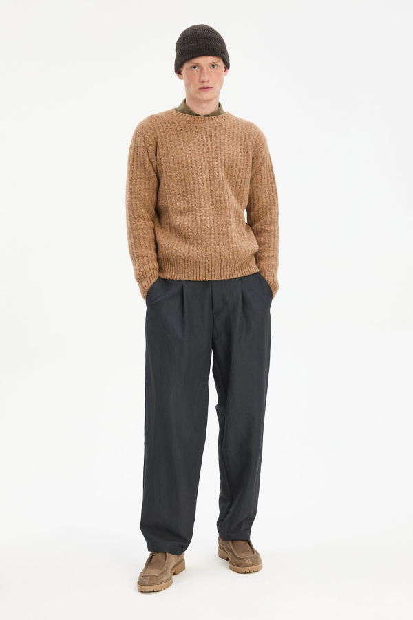 Delikatessen Boxy Crewneck Sweater