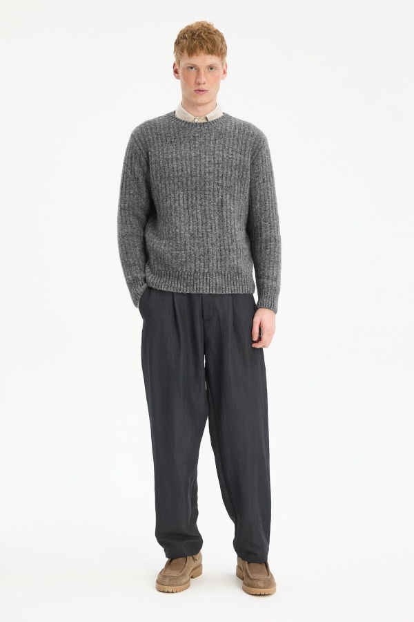 Delikatessen Boxy Crewneck Sweater