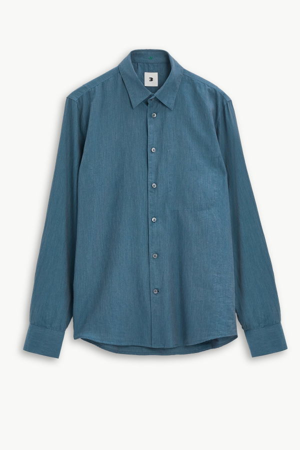 Delikatessen Feel Good Shirt - Sapphire Blue