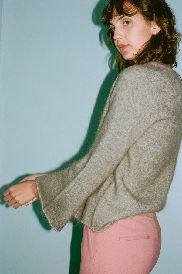 Hansel From Basel Lady Sweater - Seafoam Hansel From Basel Lady Sweater - Seafoam