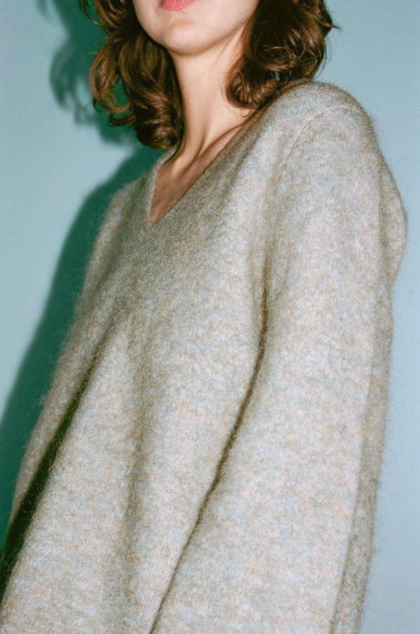 Hansel From Basel Lady Sweater - Seafoam Hansel From Basel Lady Sweater - Seafoam
