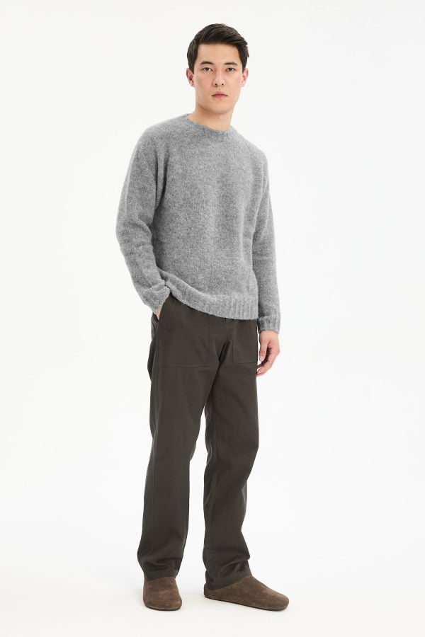 Delikatessen Sustainable Alpaca-Blend Crewneck Sweater