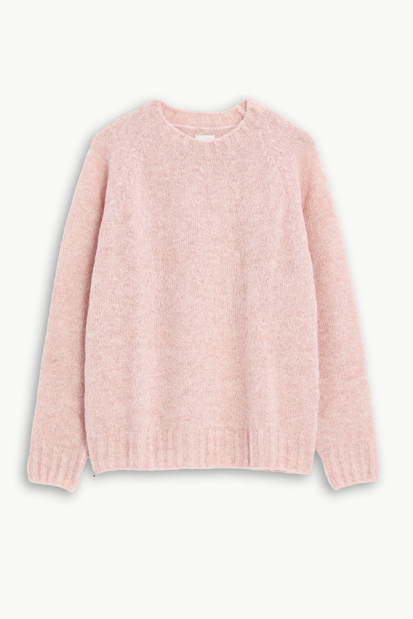 Delikatessen Brushed Sustainable Alpaca Wool Crewneck Sweater