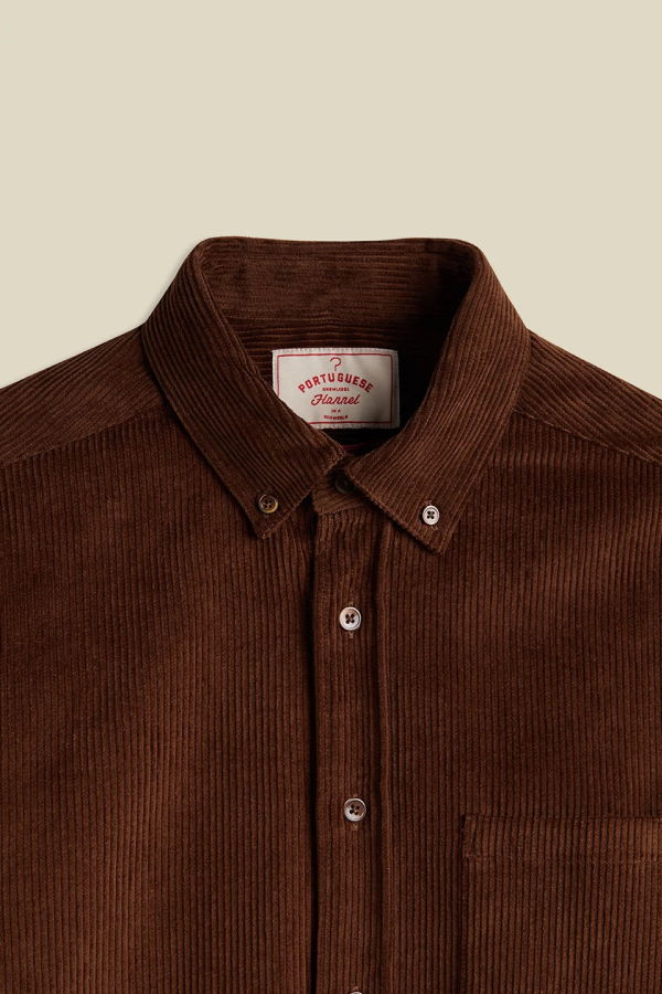 Portuguese Flannel Lobo Corduroy Shirt