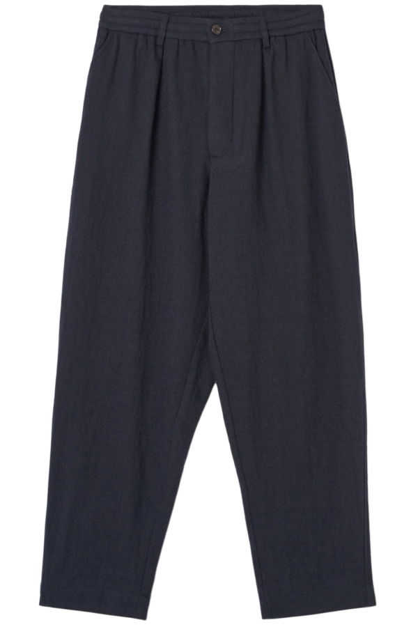 Universal Works Robin Wool Mix Pleated Track Pant