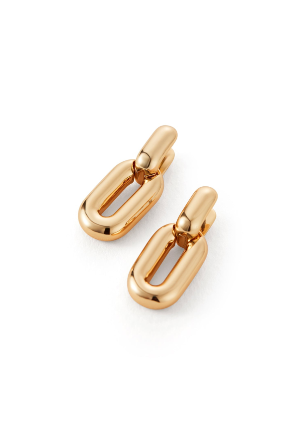 Jenny Bird Puffy Detachable Link Earrings