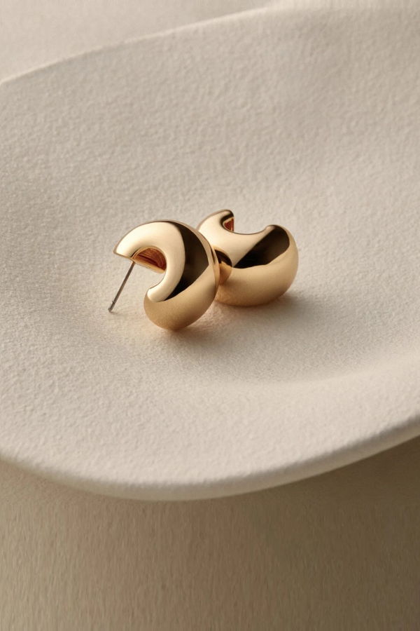 Jenny Bird Small Gemma Hoop Earrings