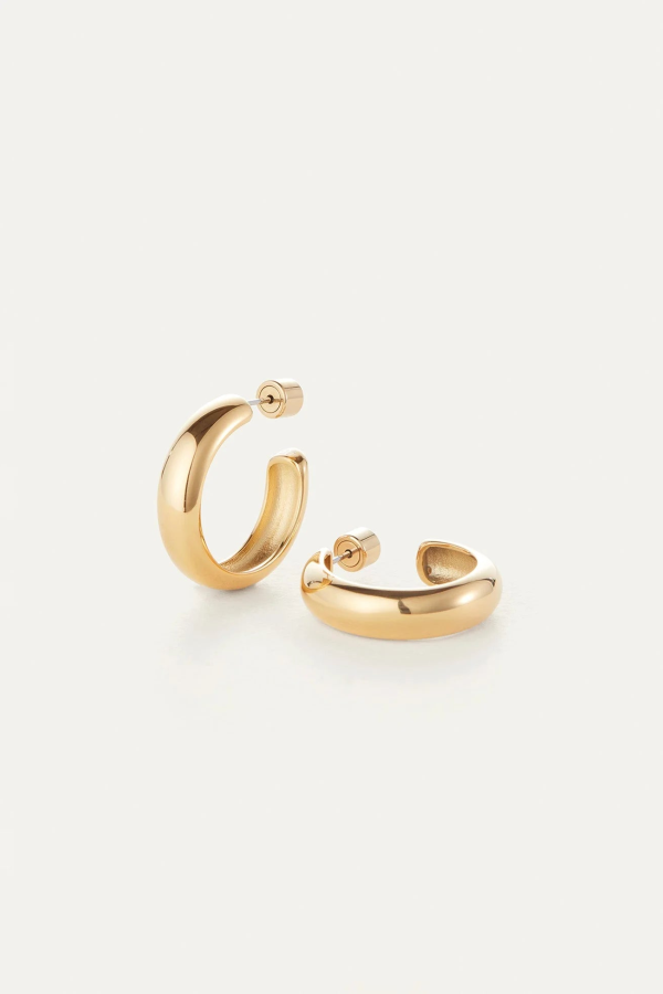 Jenny Bird Staple Medium Hoop Earrings