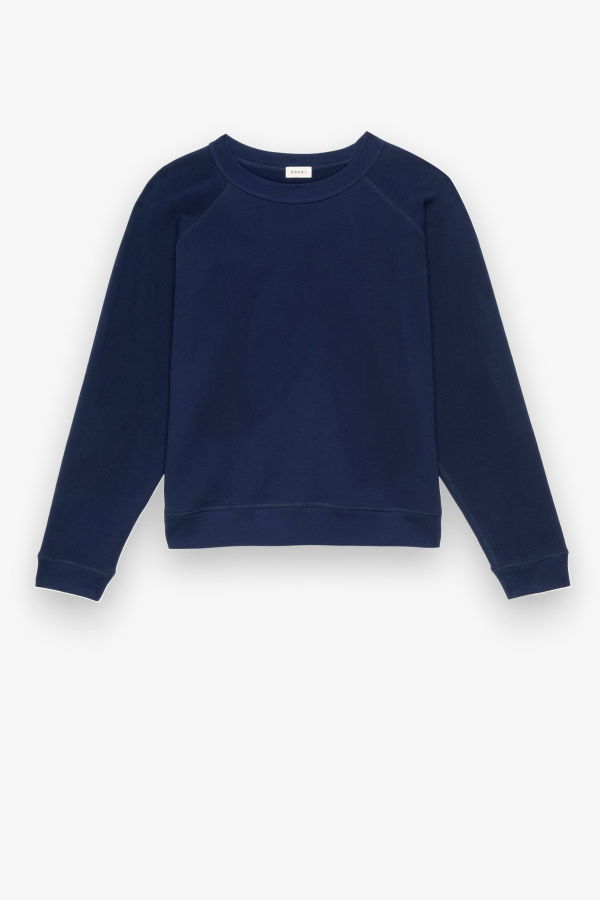 Donni. The Eco-Terry Crewneck - Navy