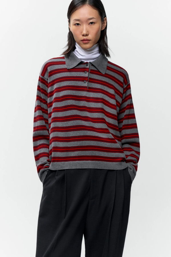 Cordera Organic Cotton Striped Polo