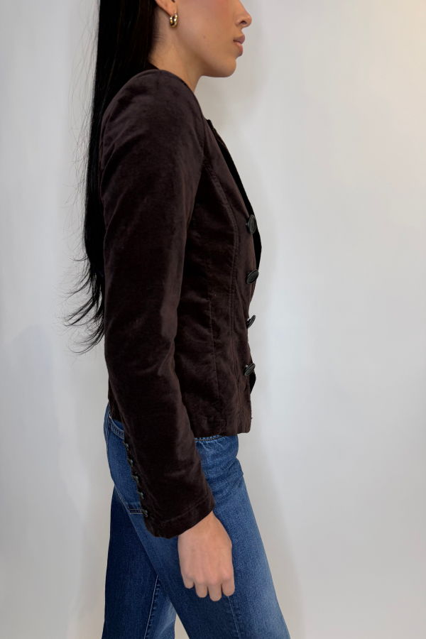 L'agence Emerson Structured Blazer - Dark Java