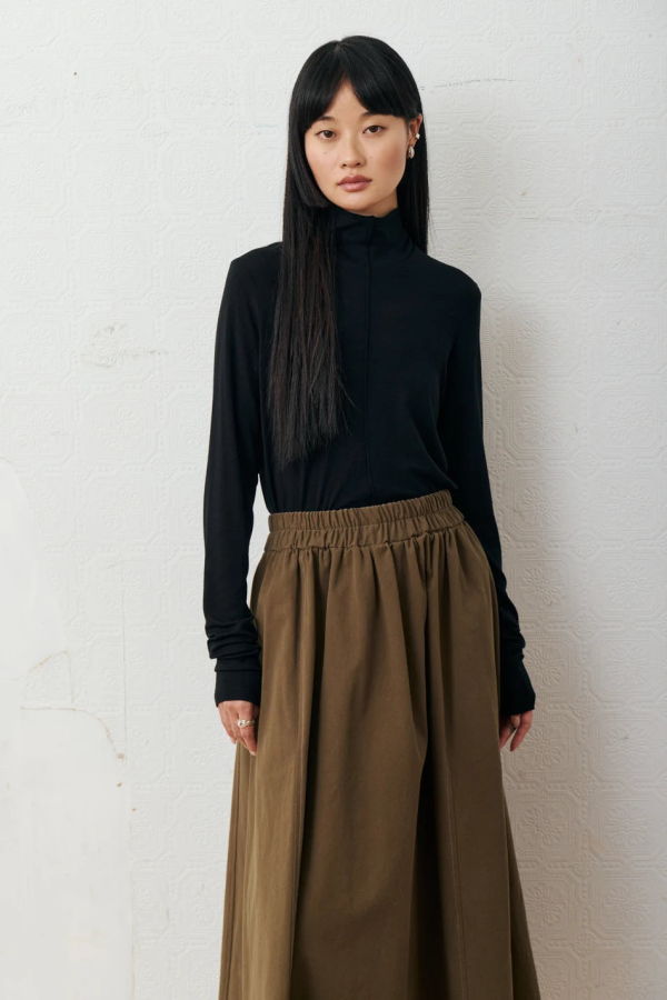 Eve Gravel Mike Turtleneck Top