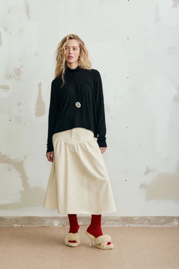 Eve Gravel Rennai Turtleneck Top