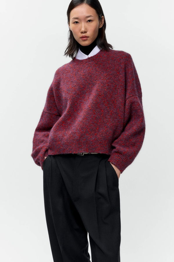 Cordera Speckled Crewneck Sweater