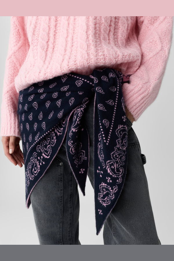 Guest in Residence The Wild Rag Scarf - Sprinkle/Midnight