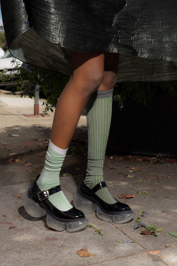Kotohayokozawa Knee-High and Over-the-Knee Socks Set of 2