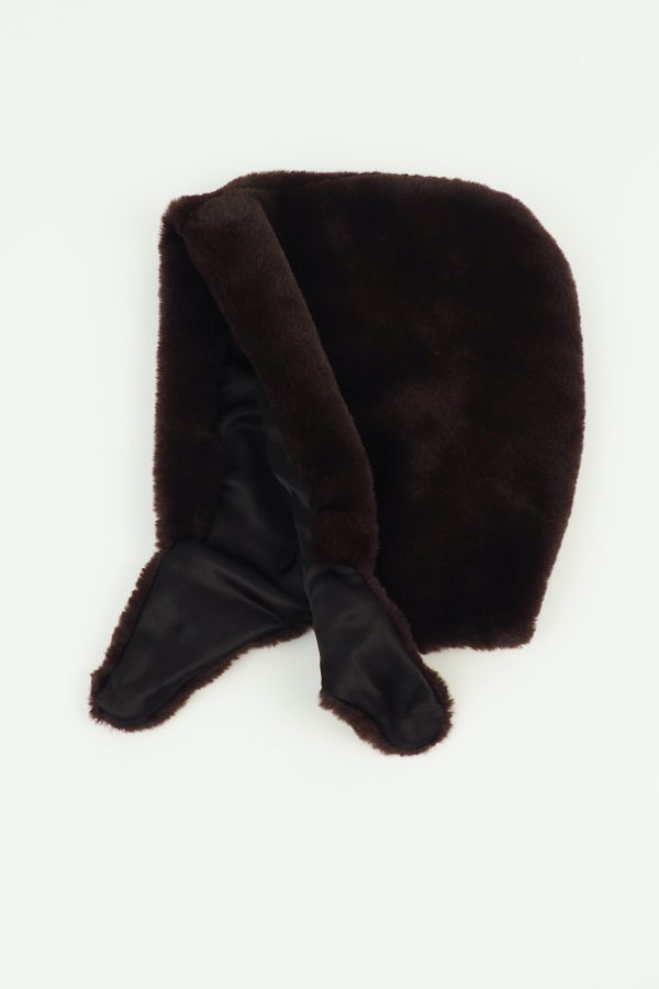 Clyde Sno Hood Hat - Mink