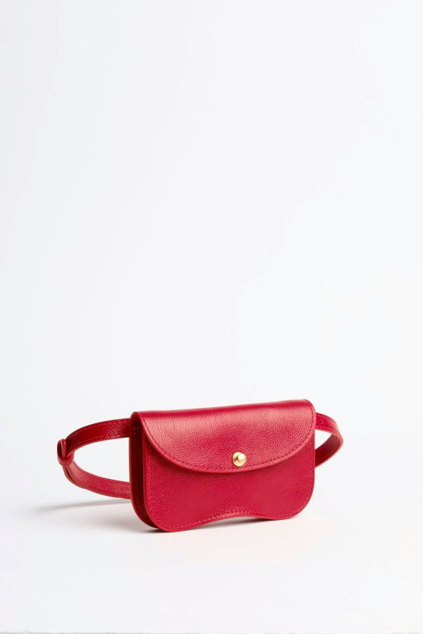 LINDQUIST Faba Belt Bag - Carmine