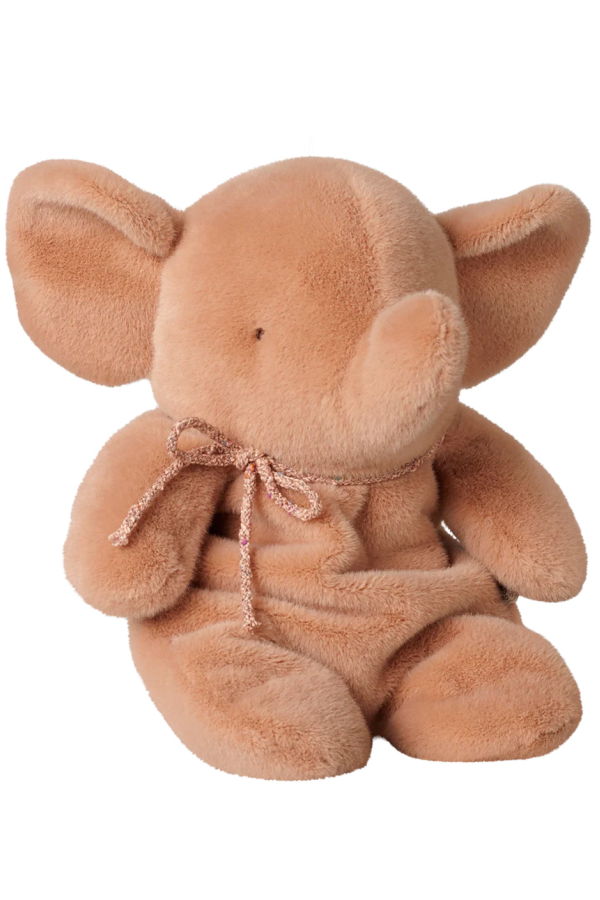Maileg Medium Elephant Plush Soft Toy - Pink