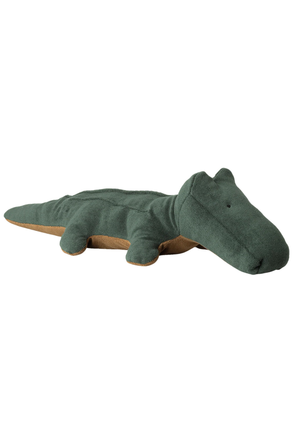 Maileg Safari Friends Big Crocodile Soft Toy - Forest Green