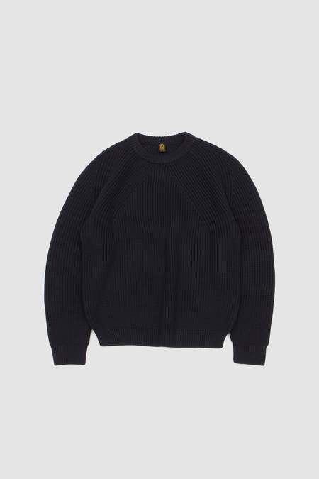 Batoner Signature Cotton Crew Neck Sweater - Beige | Garmentory