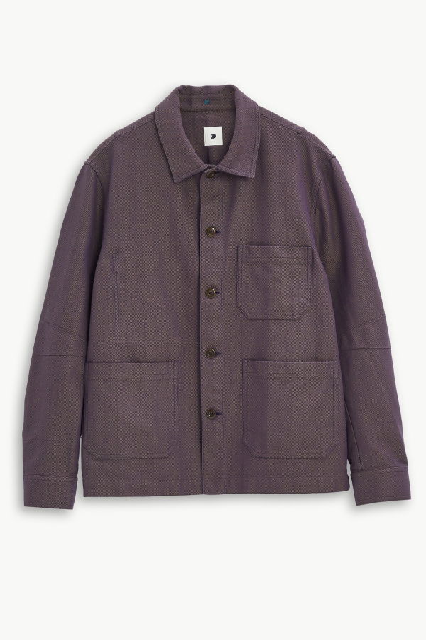 Delikatessen Dijon Workwear Jacket in Portuguese Herringbone