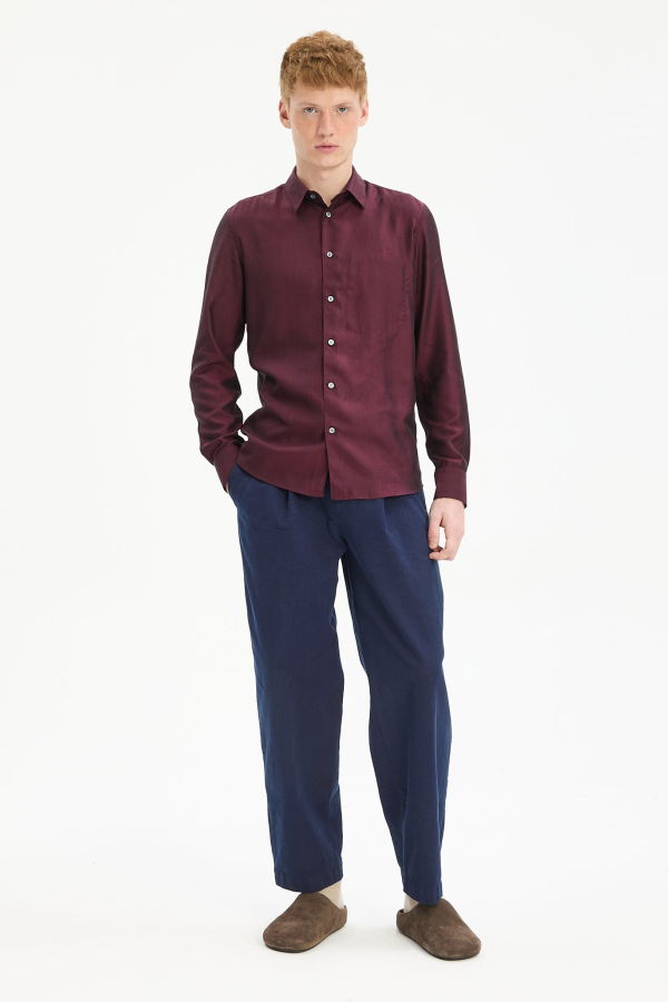 Delikatessen Feel Good Shirt in Portuguese Tencel
