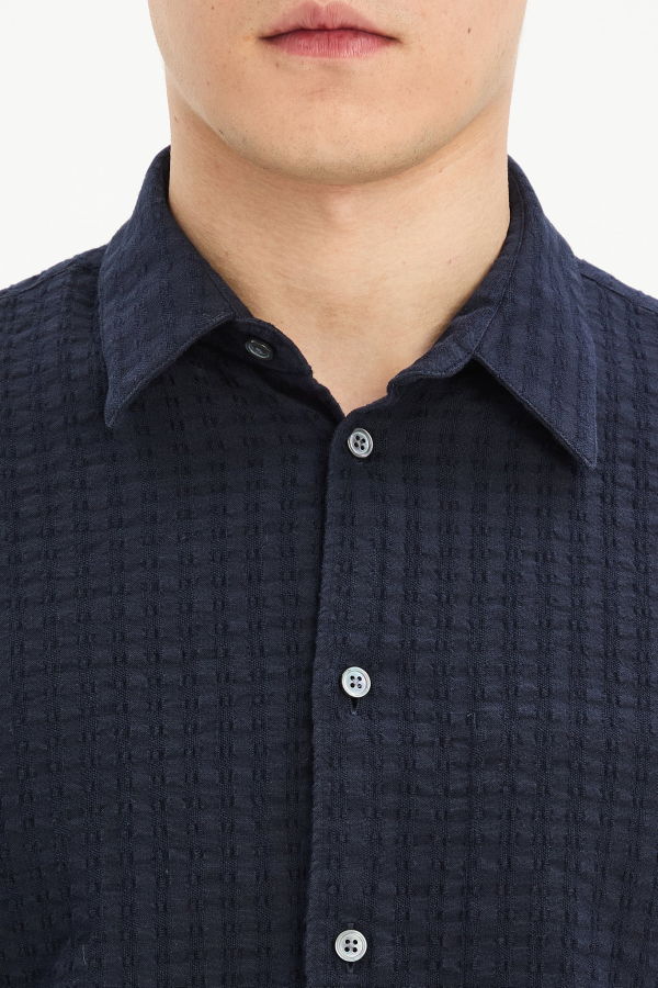 Delikatessen Feel Good Structured Portuguese Cotton Shirt