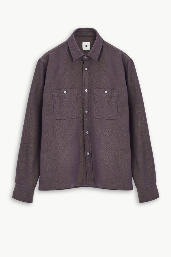 Delikatessen Gent Portuguese Herringbone Overshirt