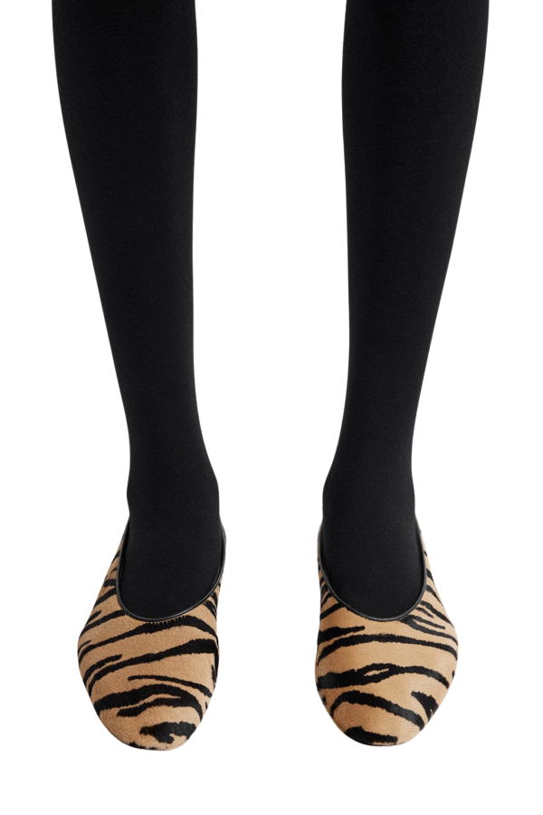 Totême Slip Pony Hair Ballerinas