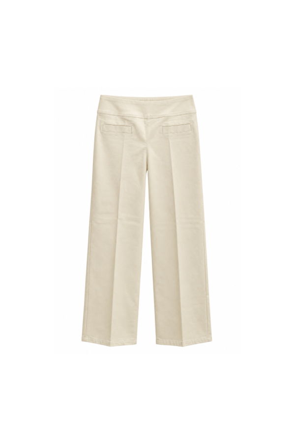 ELLIOTT LAUREN Modern Twill Pant - Cream