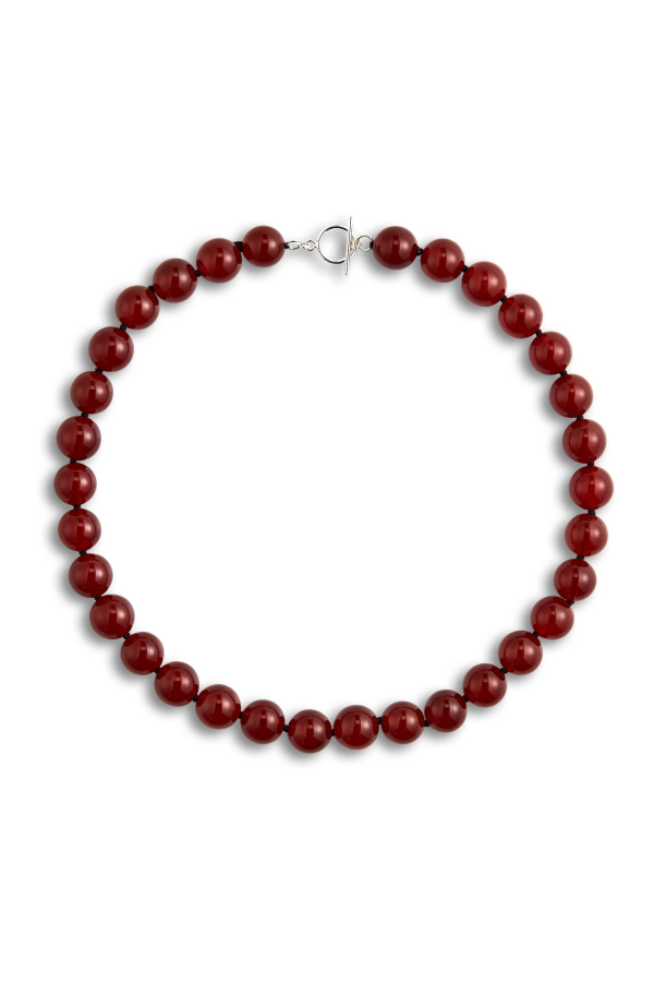 LISBETH Grande Boule Agate Necklace