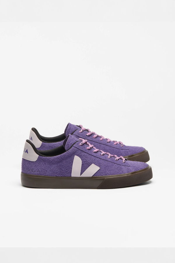 VEJA Campo Textured Suede Sneakers