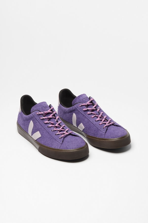 VEJA Campo Textured Suede Sneakers