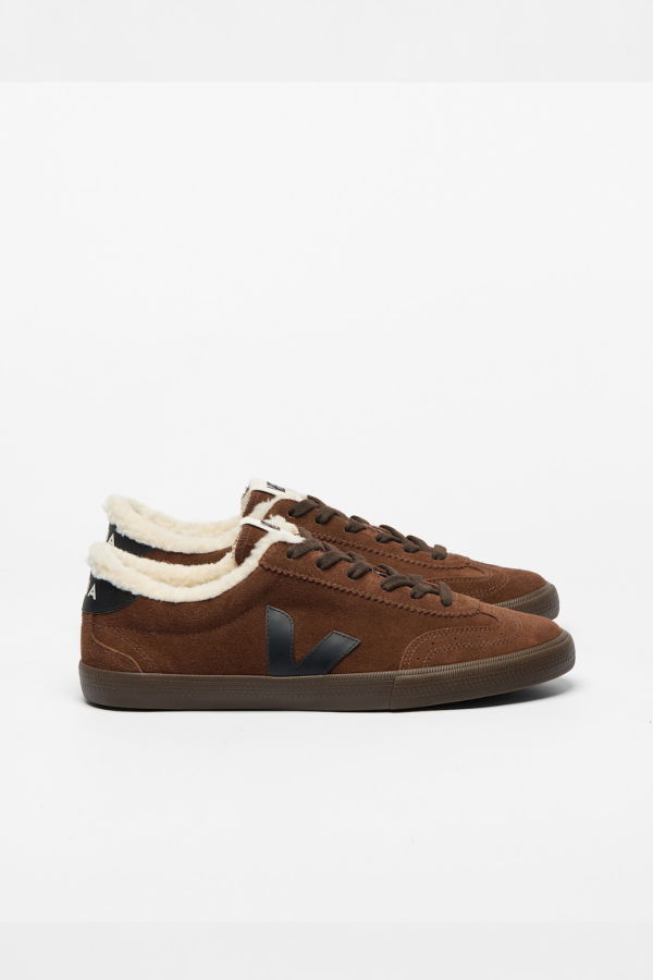 VEJA Volley Fured Suede Sneakers