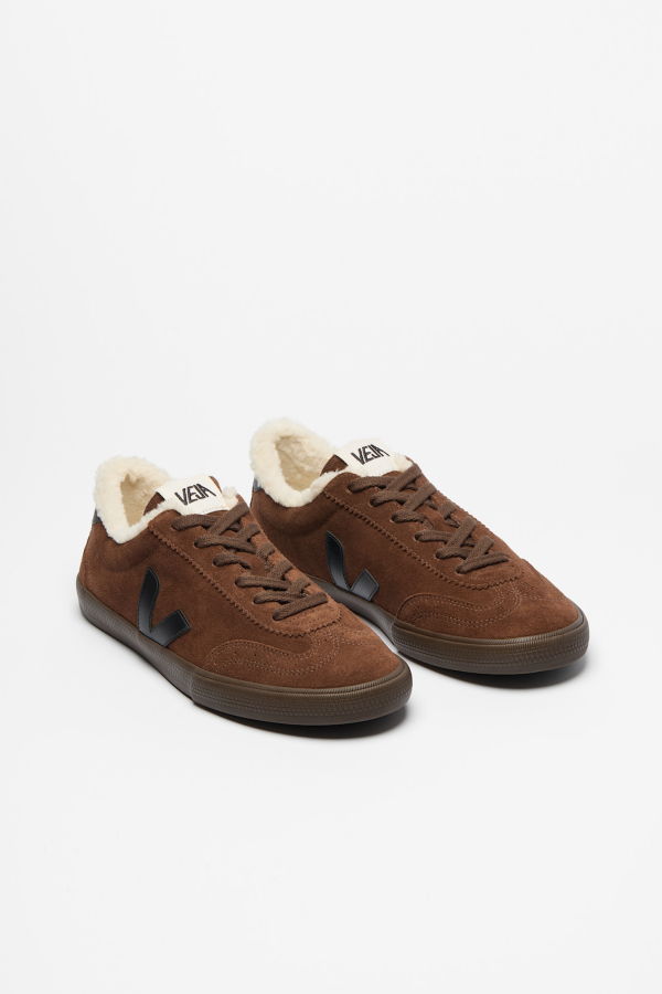 VEJA Volley Fured Suede Sneakers