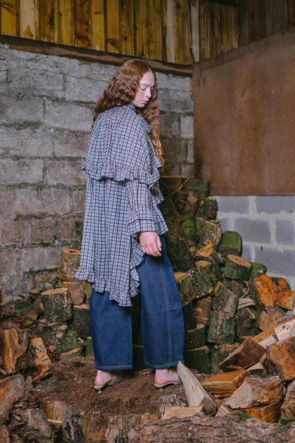 MUSE ASSEMBLY Selena Top - Multi Check