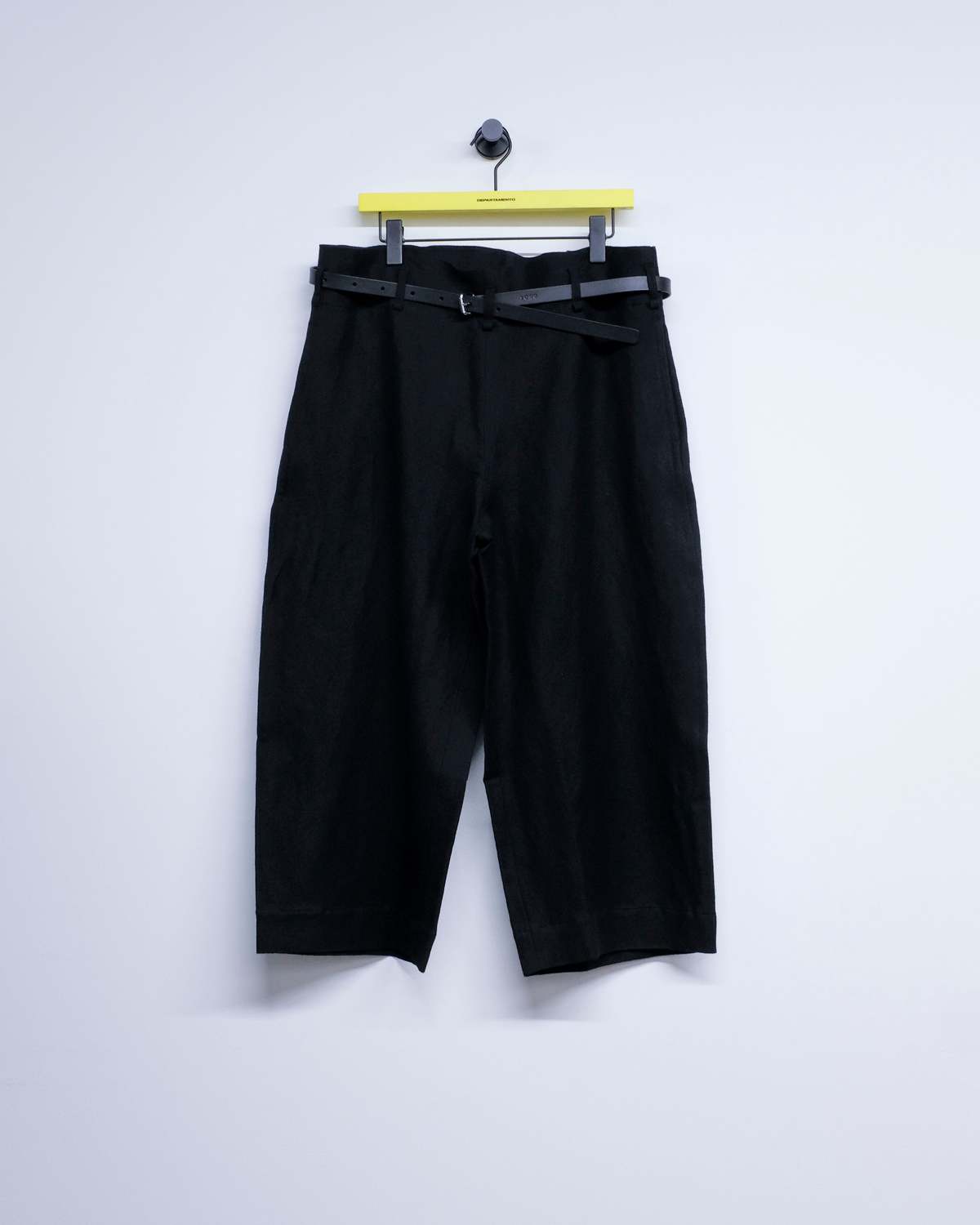 SONO Linen & Wool Tucker Trouser + Leather Belt Set - Image 7 of 8
