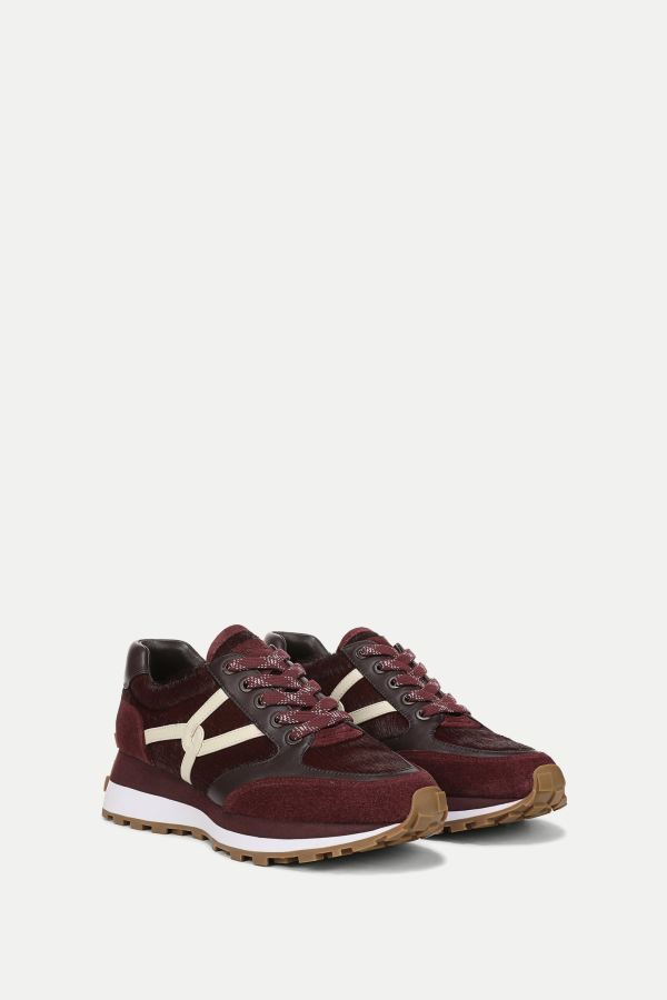 Veronica Beard Valentina Calf-Hair Sneaker