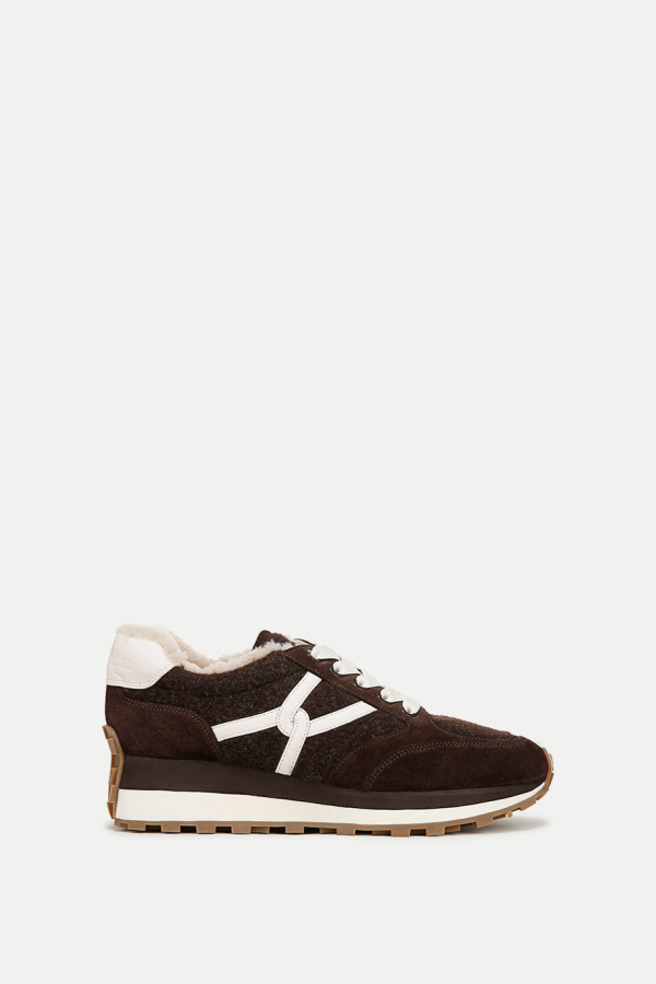 Veronica Beard Valentina Shearling Sneaker