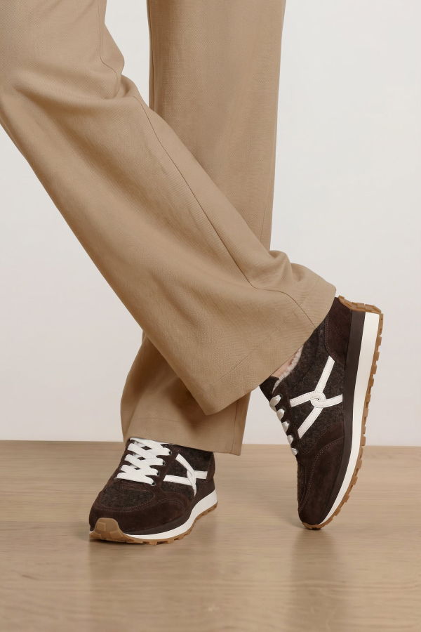 Veronica Beard Valentina Shearling Sneaker