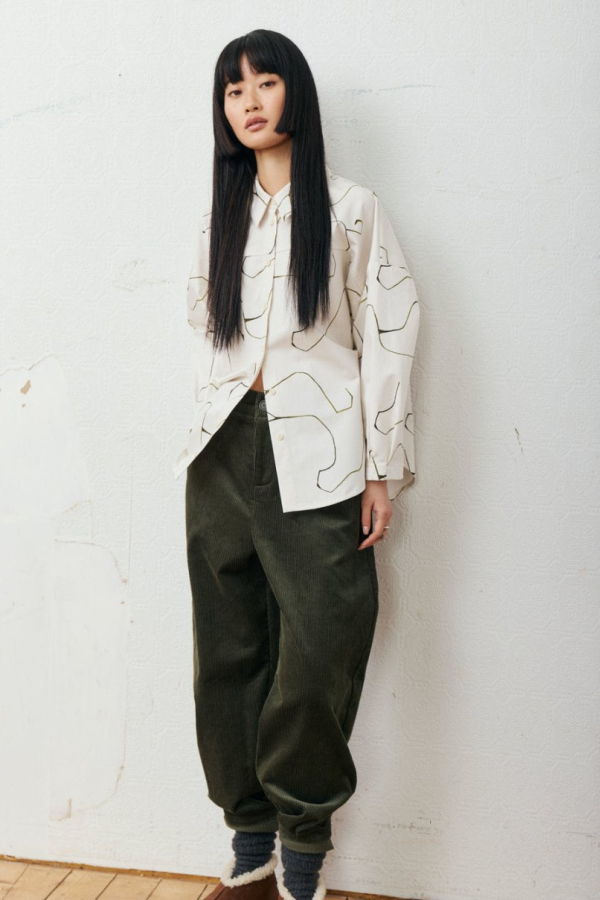 Eve Gravel Silver Shirt